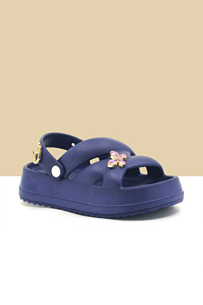 Melek Tuna Sandale cu stras pentru fete, papuci, sandale pentru copii extra u...