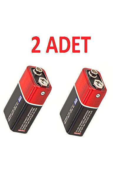 nelerbulurum 2 ADET 9 Volt Pil - 9V Oyuncak Araba Radyo Telsiz Duman dedektör...