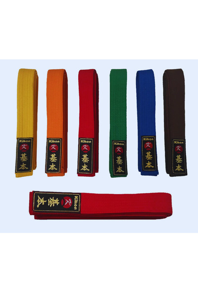Kihon Renkli Karate Kemeri Karate Kuşak 240 cm