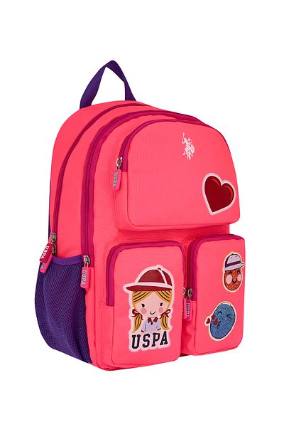 U.S. Polo Assn. Unisex Backpack, Pink Color