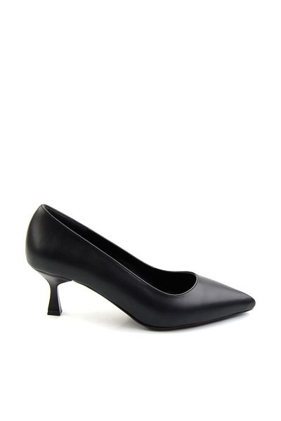 Bambi Black Women's Classic Heeled Shoes K 01209078209