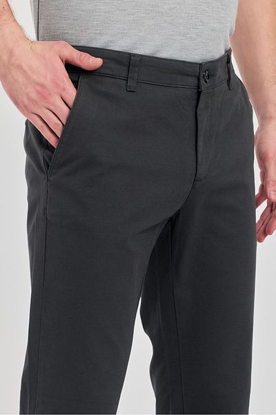 Frappoli Milano Ανδρικό Γκρι βαμβακερό Lycra Slim Fit Pantalon