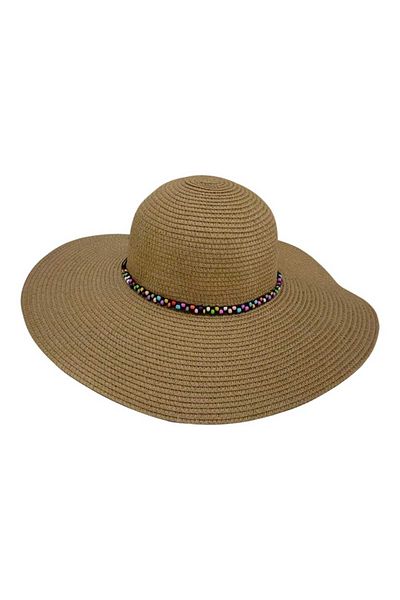 Aware Time Дамска сламена шапка Fedora