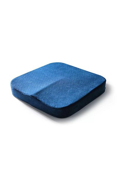 Choice 40x40cm Blue Natural Memory Latex Comfort Office Chair Seat Cushion Pillow Comfort Cushions for Car