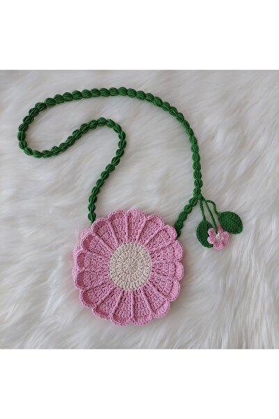 Home EL ÖRGÜSÜ PAPATYALI ÇAPRAZ ÇOCUK ÇANTASI