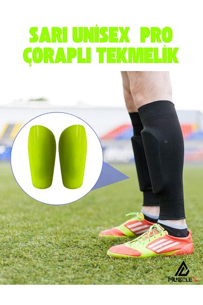 Musclex Spor Tekstil Επαγγελματικός προστατευτικός επιθέματος με κάλτσες |   Ποδοσφαιρικό μπράτσο |   Προστατευτικό καβάλου