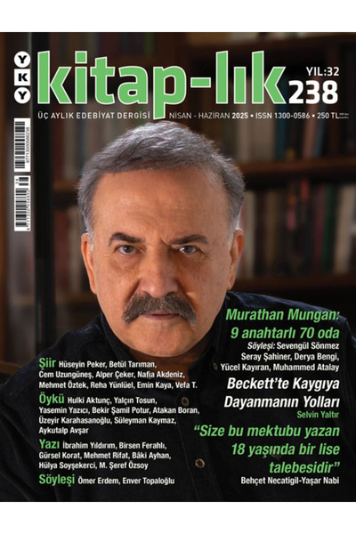 Dergi Kapında Kitap-lık Dergi 238.Sayı Nisan-Haziran 2025