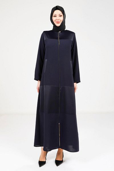 Beyza Navy Blue 9208 Τσέπη με φερμουάρ