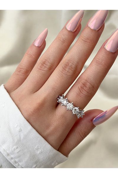 Eylülün Takısı Women's Silver Color Ring