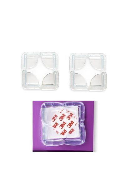Practika 8-Piece Table Coffee Table Corner Protector Silicone - Child Protection Apparatus