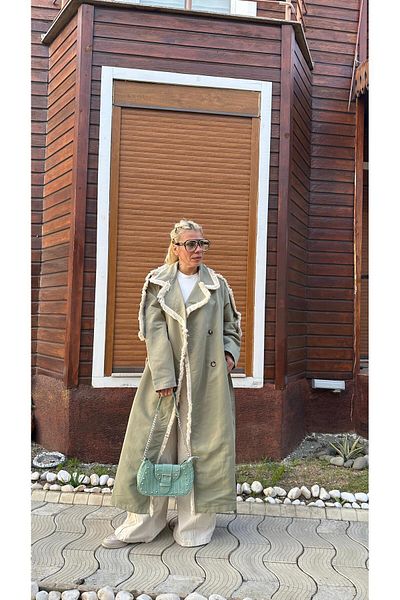 NUNU365COM Nunu by Natural Touch Oversize Trench Coat