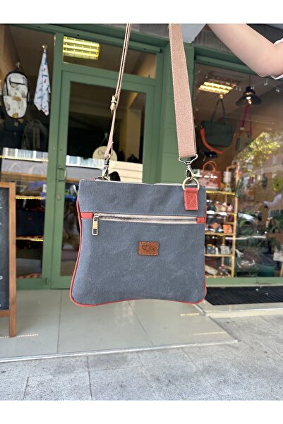 Atelier Lapina Füme / Geyik / İnce Kol ve Omuz Çantası