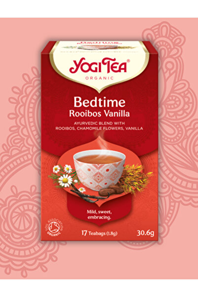 Yogi Tea Bedtime Rooibos Vanilya Organik Bitki Çayı