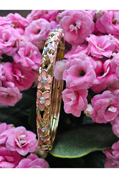 Parıltı Mineli Taşlı Kelepçe Bilezik