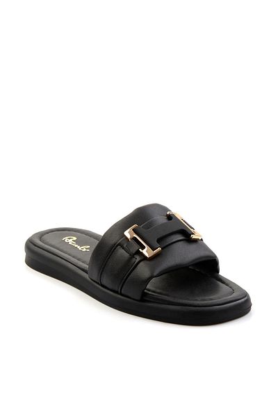 Bambi Black Women's Slippers K 04875030509