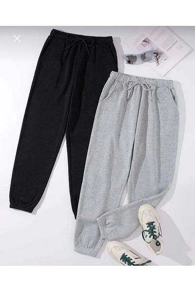 ALTIN DİKİŞ Súprava teplákov s vysokým pásom - 2ks Sportwear Company
