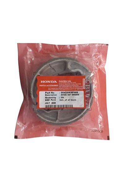 Hner Honda Pcx Arka Fren Balata Orijinal 2021-2024 0789637130624