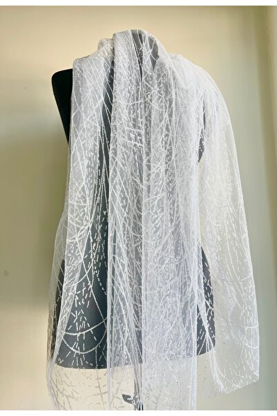 VENÜS MODA by Pınar Voal cu sclipici 1 metru Voal nou sezon cu model geometri...