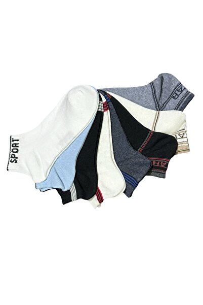 Butik 8 perechi de ciorapi colorați pentru bărbați din bumbac