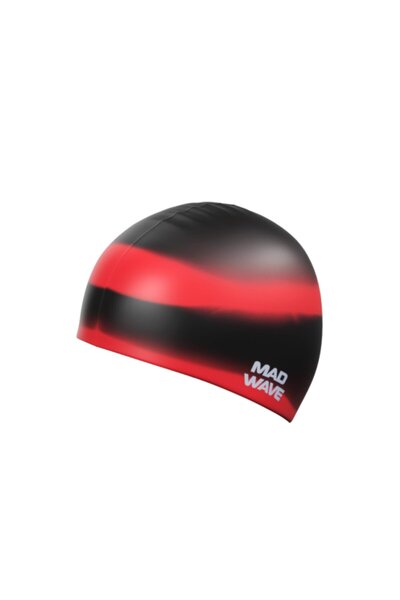 Mad Wave M0530 01 0 05W Capac din silicon MULTI, Mărime unică, Roșu