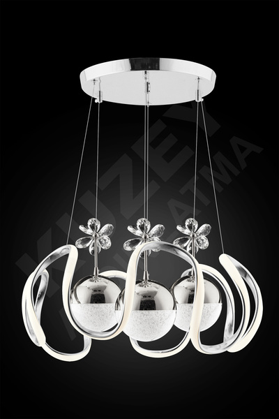 KUZEY AYDINLATMA Bella 3 Lü Toplu Kumandalı 3 Renk Ledli Aydınlatma