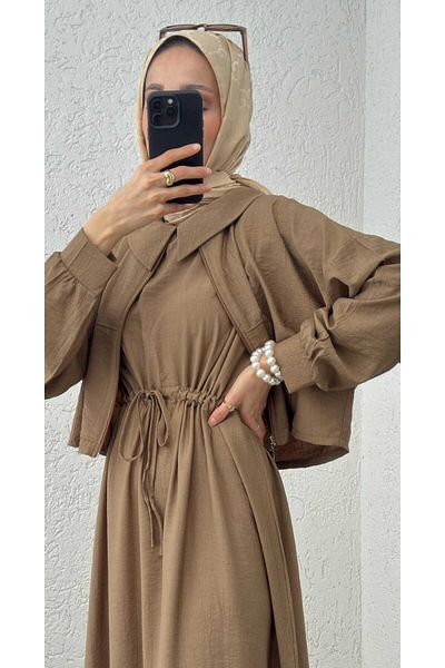 MODA VEDAT Bolero Dress Set