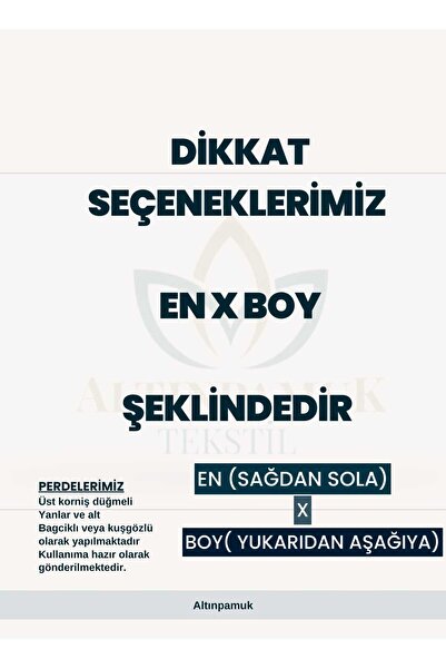 ALTINPAMUK Balkon Perdesi Enxboy Seçenekli Kuşgözlü Balkon Brandası Sarı Beyaz Ty901-2