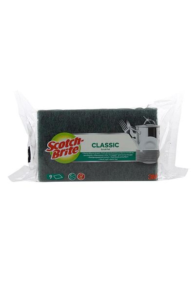 3M Scotch-Brite Heavy Duty Scour Pads Pack (9 Pc.)