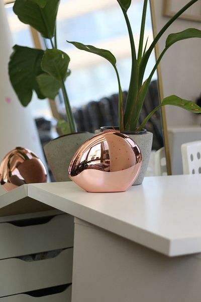 Moom Bag Дамска вечерна чанта с лъскав акрилен дизайн на черупки от розово злато