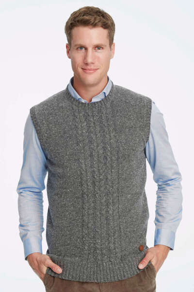 SMILE Chewan Anthracite Wool Sweater