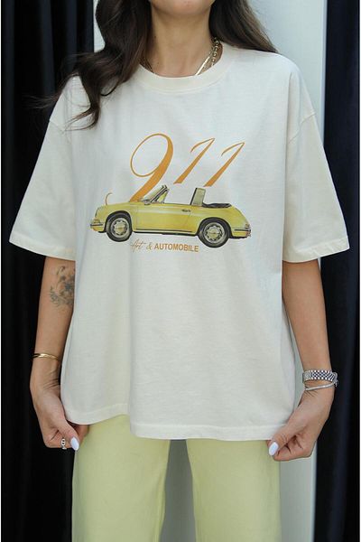 Havoş Automobile Printed T-Shirt