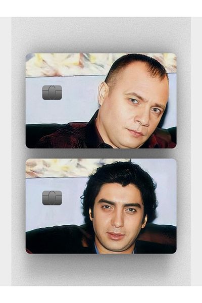 Huggy Craft Valley of the Wolves 2'Li Çakır--Polat Card Sticker (High Quality Print)
