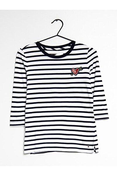 Tommy Hilfiger Cotton Blouse Heart Logo