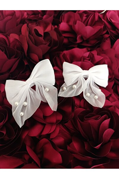 MutluBiDünya Lily Boncuklu Tül Toka