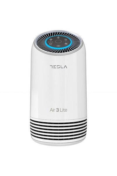 TESLA Tesla Air3 LITE Purifier, CADR 110 m3/h, Sleep Mode, Timer, HEPA+Active Carbon Filter, White