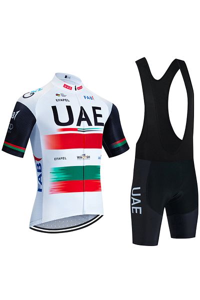 Choice M Jersey Shorts Set New Cycling Set UAE Team Cycling Jersey Bike Shorts Men Women 20D Ropa Ciclismo