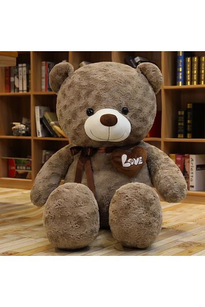 Choice 60cm B Nice New Hot High Quality 2 Colors Teddy Bear With Love Stuffed Animals Plush Toys Doll Pillo