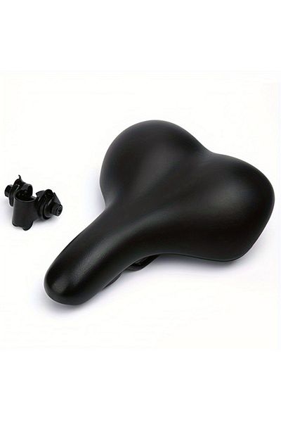 Choice Black ZHIQIU Comfortable Bicycle Saddle City or Road Bikes Seat Replacement with Wide Cushion for Me