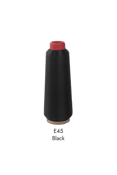 Choice E45 Black 150D 3000M Per Cone Metallic Thread Yarn For Computerized Embroidery Decorative Sewing 28
