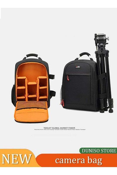 Generic Camera Bag Camera Backpack Waterproof Shockproof