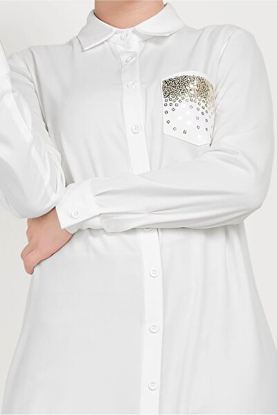 Alvina Sequin Pocket Tunic - Model 40524