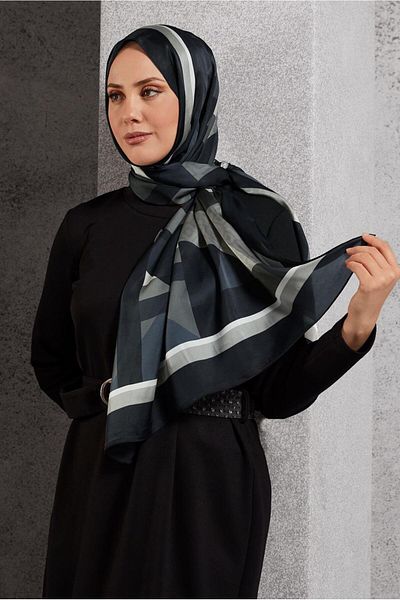 Alvina ALVİNA ΣΑΛΙΟ ΓΕΩΜΕΤΡΙΚΟ ΣΧΕΔΙΟ 8513