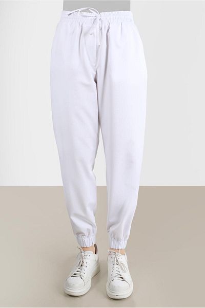 Alvina Model 70251 Pantaloni cu picioare elastice și cu șireturi în talie