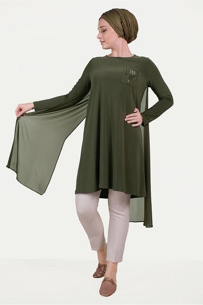Alvina Tunic 40514 with Stepping Detail