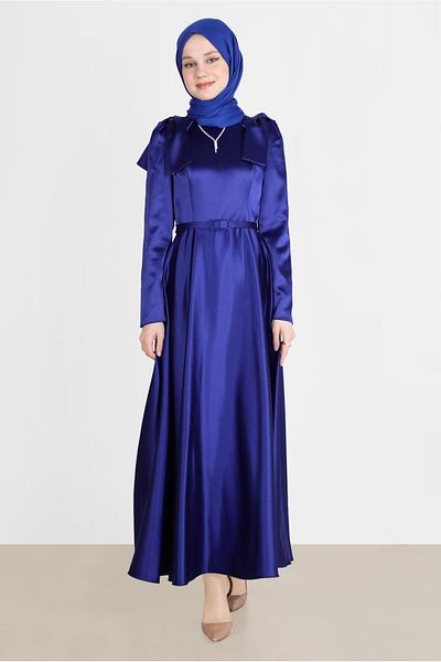 Alvina Rochie cu umeri cu fundă 42418