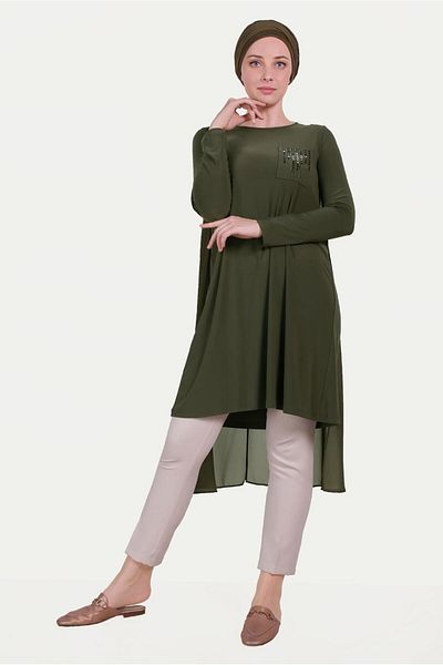 Alvina Tunic 40514 with Stepping Detail