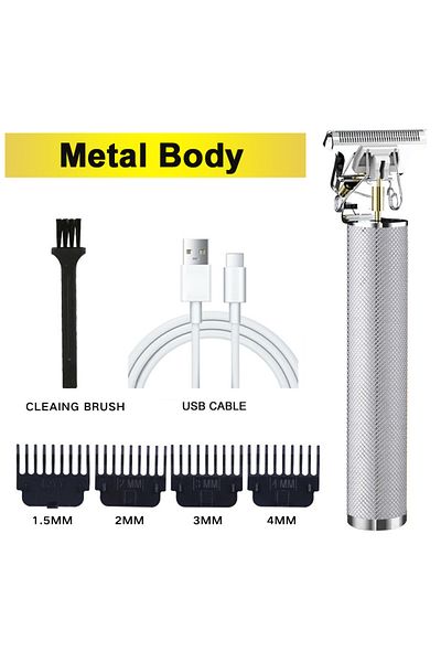 Choice 061-SilverMesh 2023 Hot Sale Hair Cutting Machine Barber For Men Professional Hair Trimmer Wireless