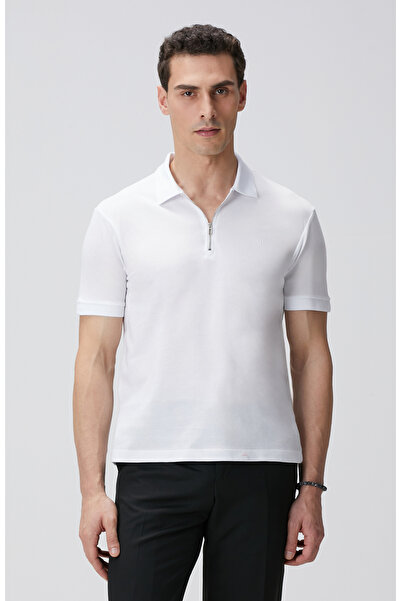 Network Kırık Beyaz Polo T-shirt