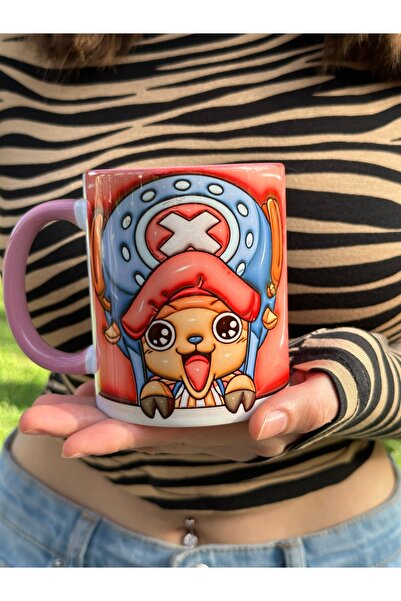 mug shop Chopper One Piece Anime Kaliteli Porselen Kupa-Hediyelik Kupa Bardak