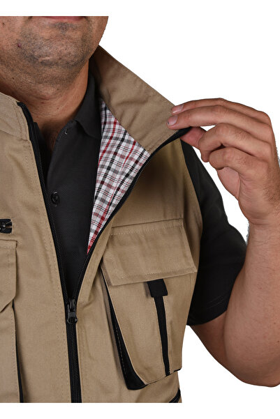 Tok İş Elbiseleri Outdoor Çok Cepli Yelek